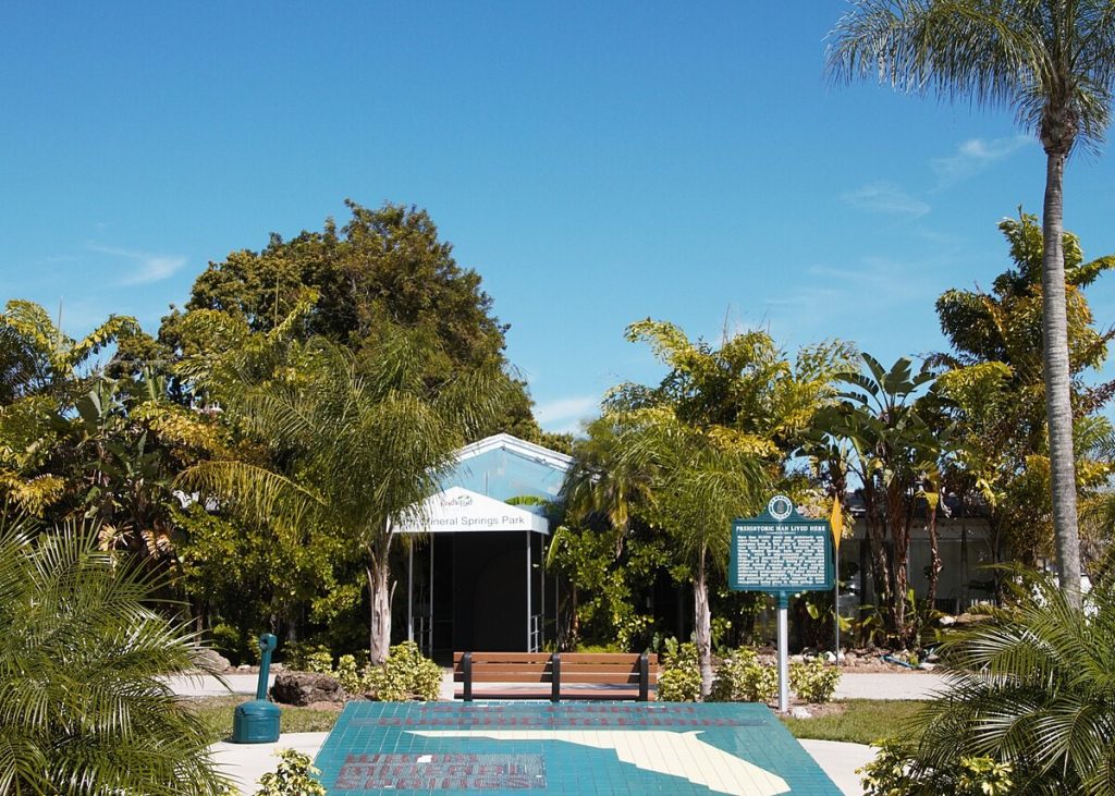 Warm Mineral Springs in Florida.